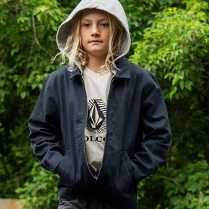 BIG BOYS KORMAN HOOD JACKET - NAVY